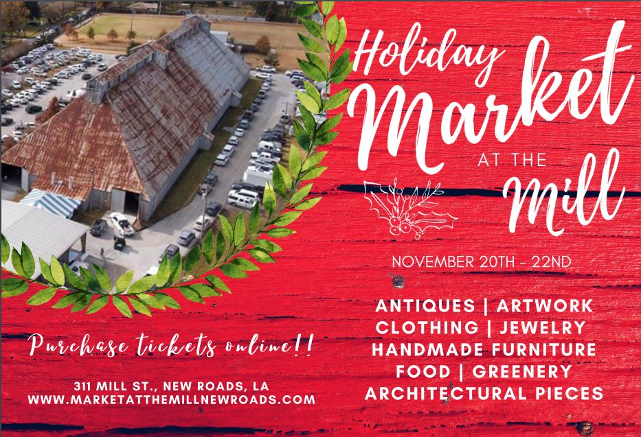 Tis the Season for New Roads Annual Holiday Market at the Mill