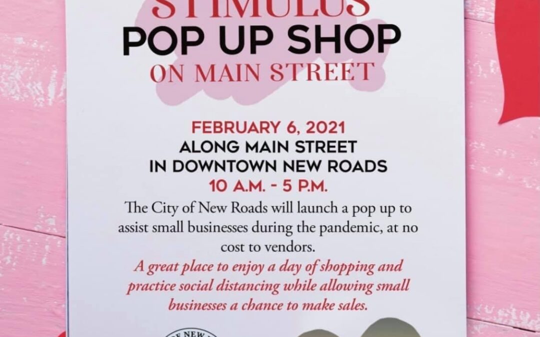 POSTPONED: Stimulus Pop Up Shop on Main Street